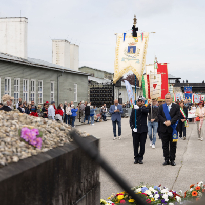 Liberation and Commemoration Ceremony 2024 Wreath-laying © MKÖ/Sebastian Philipp