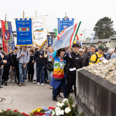 Liberation and Commemoration Ceremony 2024 Wreath-laying © MKÖ/Sebastian Philipp