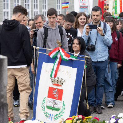 Liberation and Commemoration Ceremony 2024 Wreath-laying © MKÖ/Sebastian Philipp
