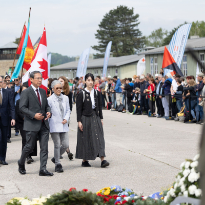 Liberation and Commemoration Ceremony 2024 Wreath-laying © MKÖ/Sebastian Philipp