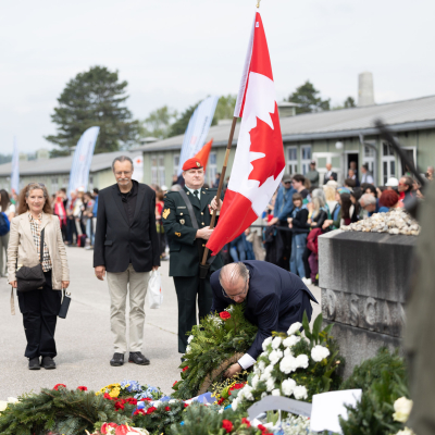 Liberation and Commemoration Ceremony 2024 Wreath-laying © MKÖ/Sebastian Philipp