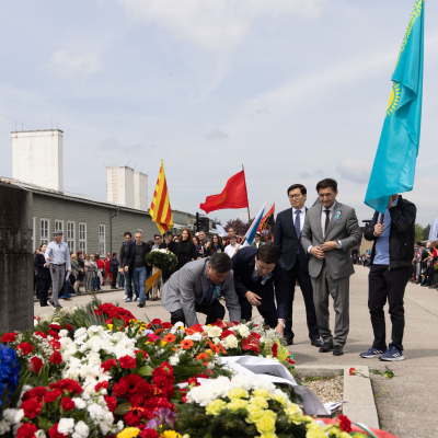 Liberation and Commemoration Ceremony 2024 Wreath-laying © MKÖ/Sebastian Philipp