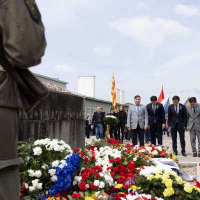 Liberation and Commemoration Ceremony 2024 Wreath-laying © MKÖ/Sebastian Philipp