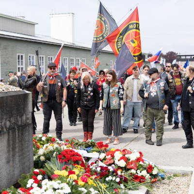 Liberation and Commemoration Ceremony 2024 Wreath-laying © MKÖ/Sebastian Philipp