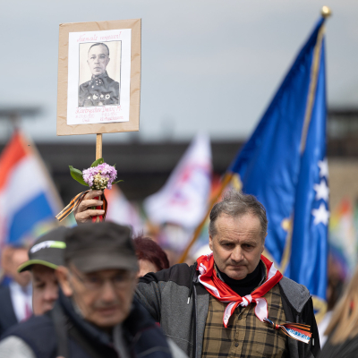 Liberation and Commemoration Ceremony 2024 Wreath-laying © MKÖ/Sebastian Philipp