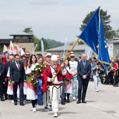 Liberation and Commemoration Ceremony 2024 Wreath-laying © MKÖ/Sebastian Philipp