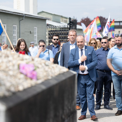 Liberation and Commemoration Ceremony 2024 Wreath-laying © MKÖ/Sebastian Philipp