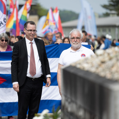 Liberation and Commemoration Ceremony 2024 Wreath-laying © MKÖ/Sebastian Philipp