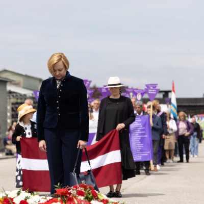 Liberation and Commemoration Ceremony 2024 Wreath-laying © MKÖ/Sebastian Philipp