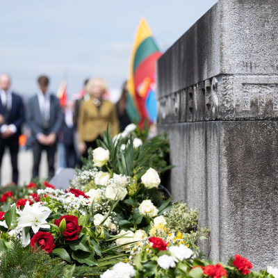 Liberation and Commemoration Ceremony 2024 Wreath-laying © MKÖ/Sebastian Philipp