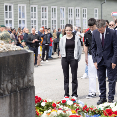 Liberation and Commemoration Ceremony 2024 Wreath-laying © MKÖ/Sebastian Philipp