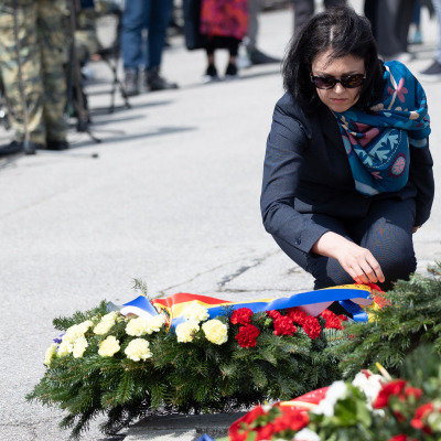 Liberation and Commemoration Ceremony 2024 Wreath-laying © MKÖ/Sebastian Philipp