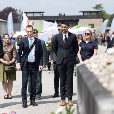 Liberation and Commemoration Ceremony 2024 Wreath-laying © MKÖ/Sebastian Philipp