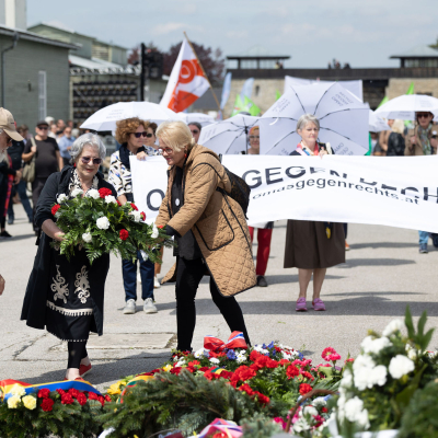 Liberation and Commemoration Ceremony 2024 Wreath-laying © MKÖ/Sebastian Philipp