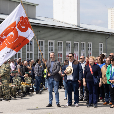 Liberation and Commemoration Ceremony 2024 Wreath-laying © MKÖ/Sebastian Philipp