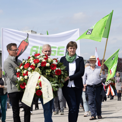 Liberation and Commemoration Ceremony 2024 Wreath-laying © MKÖ/Sebastian Philipp