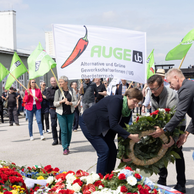 Liberation and Commemoration Ceremony 2024 Wreath-laying © MKÖ/Sebastian Philipp