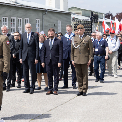 Liberation and Commemoration Ceremony 2024 Wreath-laying © MKÖ/Sebastian Philipp