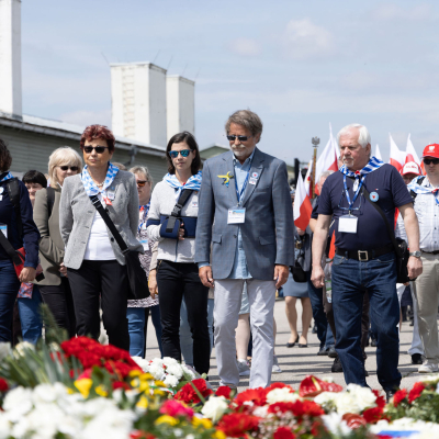 Liberation and Commemoration Ceremony 2024 Wreath-laying © MKÖ/Sebastian Philipp
