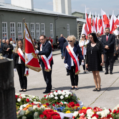 Liberation and Commemoration Ceremony 2024 Wreath-laying © MKÖ/Sebastian Philipp