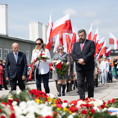 Liberation and Commemoration Ceremony 2024 Wreath-laying © MKÖ/Sebastian Philipp