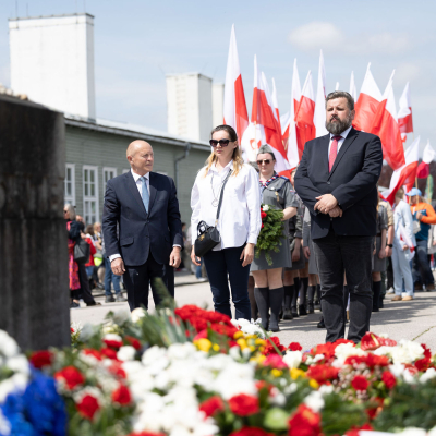 Liberation and Commemoration Ceremony 2024 Wreath-laying © MKÖ/Sebastian Philipp