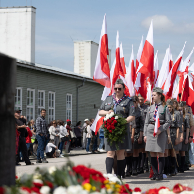 Liberation and Commemoration Ceremony 2024 Wreath-laying © MKÖ/Sebastian Philipp