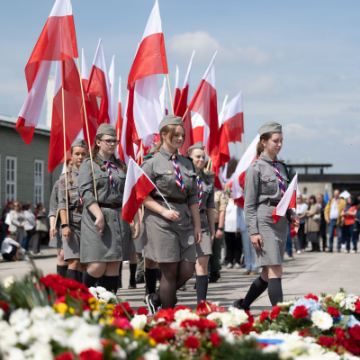 Liberation and Commemoration Ceremony 2024 Wreath-laying © MKÖ/Sebastian Philipp