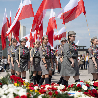 Liberation and Commemoration Ceremony 2024 Wreath-laying © MKÖ/Sebastian Philipp