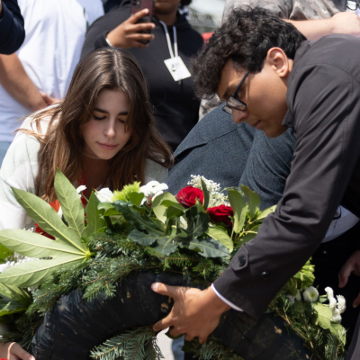 Liberation and Commemoration Ceremony 2024 Wreath-laying © MKÖ/Sebastian Philipp