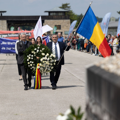 Liberation and Commemoration Ceremony 2024 Wreath-laying © MKÖ/Sebastian Philipp