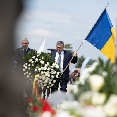 Liberation and Commemoration Ceremony 2024 Wreath-laying © MKÖ/Sebastian Philipp
