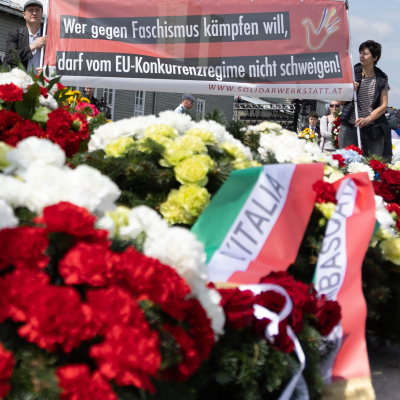 Liberation and Commemoration Ceremony 2024 Wreath-laying © MKÖ/Sebastian Philipp