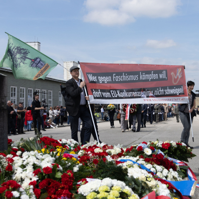 Liberation and Commemoration Ceremony 2024 Wreath-laying © MKÖ/Sebastian Philipp