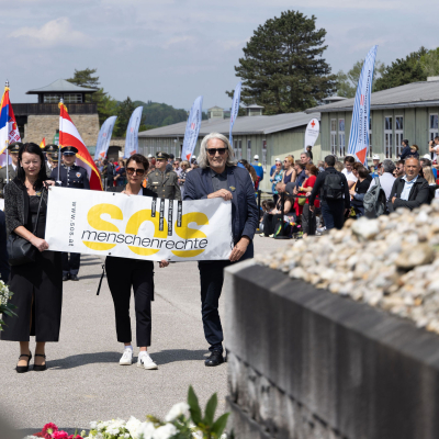 Liberation and Commemoration Ceremony 2024 Wreath-laying © MKÖ/Sebastian Philipp