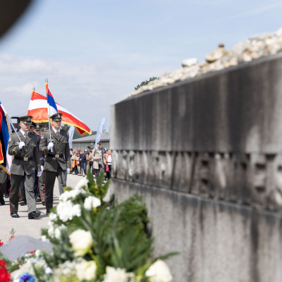 Liberation and Commemoration Ceremony 2024 Wreath-laying © MKÖ/Sebastian Philipp