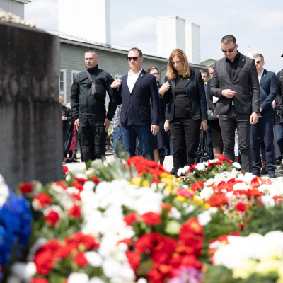 Liberation and Commemoration Ceremony 2024 Wreath-laying © MKÖ/Sebastian Philipp