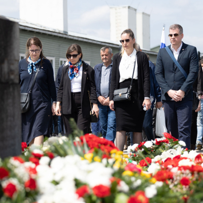 Liberation and Commemoration Ceremony 2024 Wreath-laying © MKÖ/Sebastian Philipp