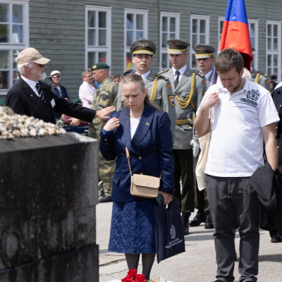 Liberation and Commemoration Ceremony 2024 Wreath-laying © MKÖ/Sebastian Philipp