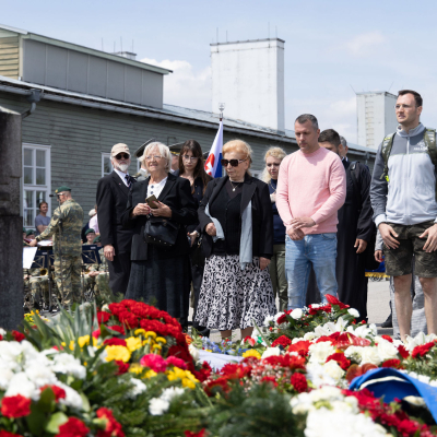 Liberation and Commemoration Ceremony 2024 Wreath-laying © MKÖ/Sebastian Philipp