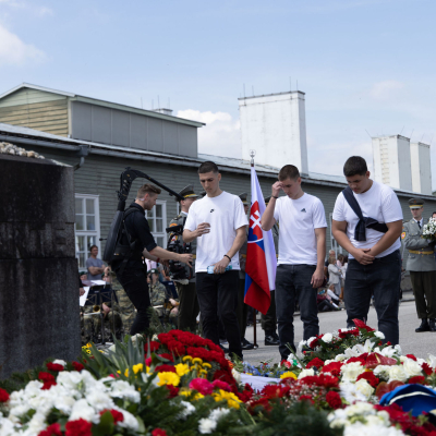 Liberation and Commemoration Ceremony 2024 Wreath-laying © MKÖ/Sebastian Philipp