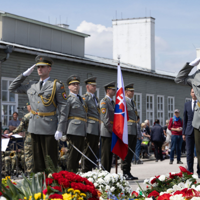 Liberation and Commemoration Ceremony 2024 Wreath-laying © MKÖ/Sebastian Philipp