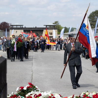 Liberation and Commemoration Ceremony 2024 Wreath-laying © MKÖ/Sebastian Philipp