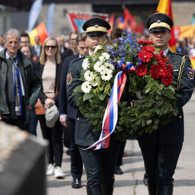 Liberation and Commemoration Ceremony 2024 Wreath-laying © MKÖ/Sebastian Philipp