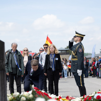 Liberation and Commemoration Ceremony 2024 Wreath-laying © MKÖ/Sebastian Philipp
