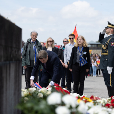 Liberation and Commemoration Ceremony 2024 Wreath-laying © MKÖ/Sebastian Philipp