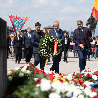 Liberation and Commemoration Ceremony 2024 Wreath-laying © MKÖ/Sebastian Philipp