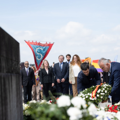 Liberation and Commemoration Ceremony 2024 Wreath-laying © MKÖ/Sebastian Philipp