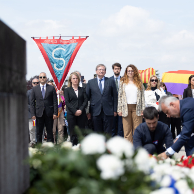 Liberation and Commemoration Ceremony 2024 Wreath-laying © MKÖ/Sebastian Philipp