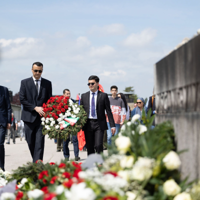 Liberation and Commemoration Ceremony 2024 Wreath-laying © MKÖ/Sebastian Philipp